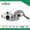 New design stainless steel wok pan with steamer