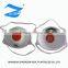 Disposable 3 layer non woven material dust mask FFP1 with valve