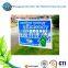 UV printing pp sheet white color blue color for the outside advertisement used