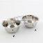 14oz double diner wholesale stainless steel dog bowl
