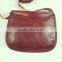 Indian Handmade Real Goat Leather Vintage Messenger Shoulder Bag Cross Body Shopping Bag Purse