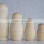 Blank Russian Nesting Doll, Unpainted Matryoshka Doll for Christmas