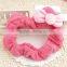 fashionable hair band color face makeup hair band/bowknot washing makeup hair band