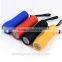 super bright Promotion mini 9 LED flashlight with rubber coating for outdoor camping use AAA battary mini 9 leds lamp