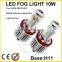 Amber /white Cre-e chip full kit car spare parts H8/H10/H11/H16/9005/9006 car fog light led