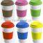 2015 Food Grade BPA Free silicone coffee cup lids