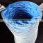 Blue air conditioning pvc air duct pipe flexible air duct
