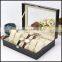 12 leather manufacturers selling high-end watches display receive special packing bo gift boes wholesale trade