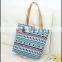 2014 new handbag Korean casual bag horizontal striped canvas bag type all-match shoulder bags wholesale