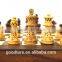 Elegant Wooden Folding Chessboard Game Set With King Height 7cm