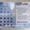 Mercury Free Alkaline button coin batteries LR44 AG13