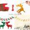 Polyester felt outdoor animated christmas decorations