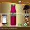 Wine bottle/bag/hat/belt flexible sign Smart phone bluetooth app Button key Remote cotrol running led wine bottle lights Sticker