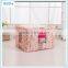 Merry Christmas Container Oxford Fabric Waterproof Printed Storage Box with Zipper