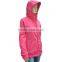 Machine washable battery operated women heated jacket with hood