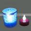 Valentine's day decorated cheap on off switch battery color led candle tea light with remote