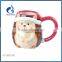Wholesale ceramic penguin christmas mugs for kids