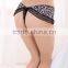 Wholesale Supply Thong Sexy Leopard Underwear Lace Open Crotch Panties