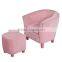 Fashionable Comfortable Popular Custom Made Pink Tub Chairs