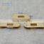 OEm zinc alloy bag parts high quanlity metel lock for purse wholesale