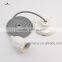Factory Sale Ceiling Rose Porcelain Lamp Holder with Braided Wire Cord