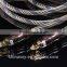 Wholesale golden plated alloy digital audio Optical Toslink cable 1M