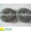 unique sigle wire maked scourer/China set of5-100g/Galvanized Mesh Ball/stainless steel scourer