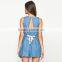 new arrival summer young girl jeans suit latest fashion dress JXCY00169