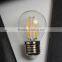 2015 factory supply blue sapphire ceramic g45 vintage led bulb