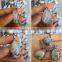 Silver Plated Semi-precious Moss Agate Pendants for Wholesale