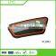 Solf touch glow in dark rubber label custom