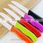 yellow color handle creamics good quality friut knife