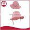 Toddler Check Design Cotton Bucket Hat