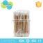 220tips double stick wooden sterile ear clean cotton buds