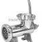 stainless steel manual meat grinder