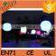 custom logo inflatable light halogen balloon with pole for advertising