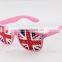 Oem Flag custom logo sticker pinhole sunglasses