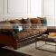 Regional American Style Section Sofa with Chaise for United Kingdom Home Use