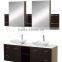 60 inch Modern Double Sink Bathroom Vanity in Espresso From LANO LN-T1490