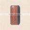 2016 New Model PC and Wood and Leather Phone Case for Iphone 5/5S/6/6 plus