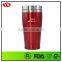 16oz insulated double wall 18/8 stainless steel travel mug