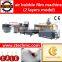 The PE Compound 2 layes model air bubble film machine