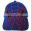Wholesale custom flame embroidery sports cap hats