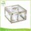 Different sizes storage Jewelry Chest, Medicine Headset display container case , manufacture wholesale glass accessories box