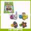Promotion children decoration 3D soft PVC finger rings