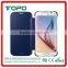 wholesale hot selling mobile phone cover window view electroplating mirror flip case for samsung galaxy s7/s7 edge