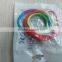 New Waterproof Silicone Wrist Watch With Rainbow Wristband, Candy Color Watch