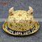 Fancy Young Kids Children Straw Hat Personalized Floral Bucket Hat for Export Wholesale