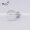 1 3/8 Inch zinc alloy chrome plated Modern glass handle knob