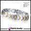 2016 wholesale fashion 316L stainless steel bracelet with energy Bio Magnetic